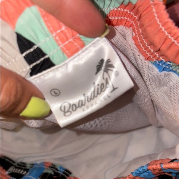 Boardies Throwback Palm Swim Trunks - Picture 4 of 4